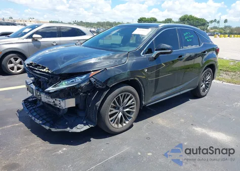 2020 Lexus Rx F Sport Performance z USA, uszkodzony, nr VIN 2T2YZMDAXLC244781